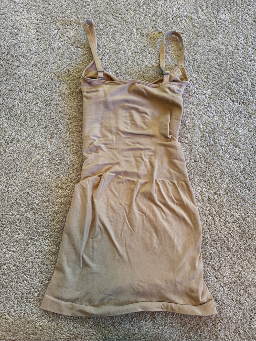 SKIMS Nude Sculpting One Piece Slip Dress M - Picture 4 of 4